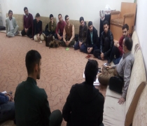 نشست صمیمی با جمعی از دانشجویان بسیجی دانشگاه امام رضا(ع)